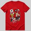 Red Mask Basketball Player TShirt Cartoon Parody Graphic Tee Unisex Adult Kids