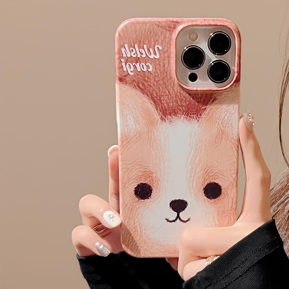 Cute Duo Girl 14promax Apple 16 Suitable for IPhone 13 Mobile Phone Case 11 Cartoon 12 Film 15