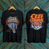 Neu Vintage selten!! 1984 ozzy osbourne rules Tour 2-seitiges T-Shirt