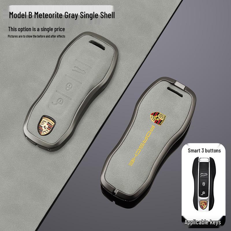Funda de Carcasa para Llave Porsche para Cayenne, Panamera, Macan, 911, 718, Taycan