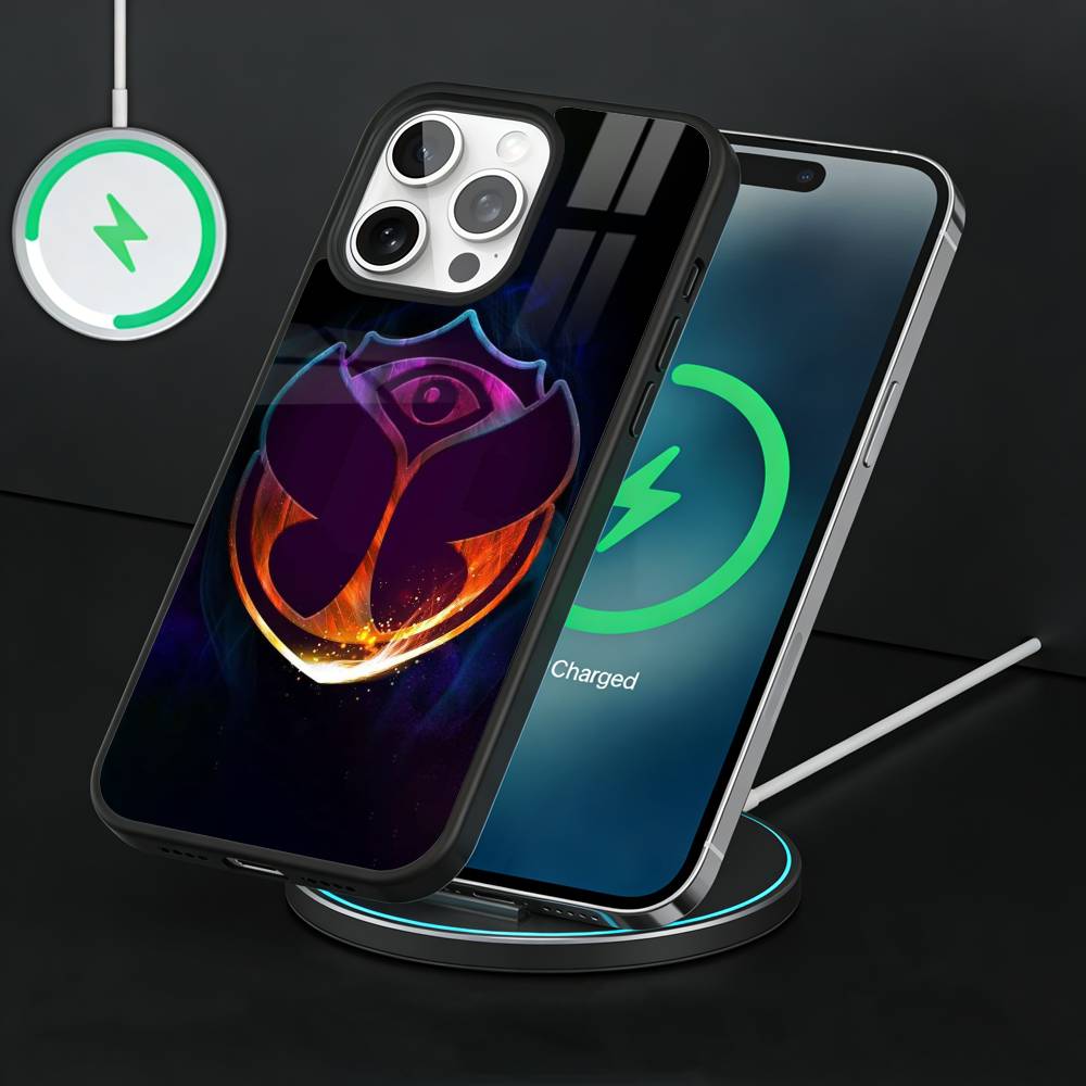 T-Tomorrowland Phone Case For iPhone17,16,15,14,13 Plus,Pro Max Magnetic For Magsafe Wireless Charging
