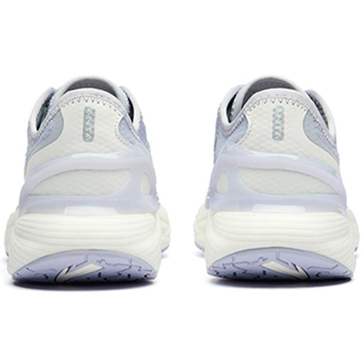 Anta Chuang 2.0 Mesh Cushioning Breathable Low-Top Running Shoes Summer Edition Women sneaker White Blue Purple 122225586S-1