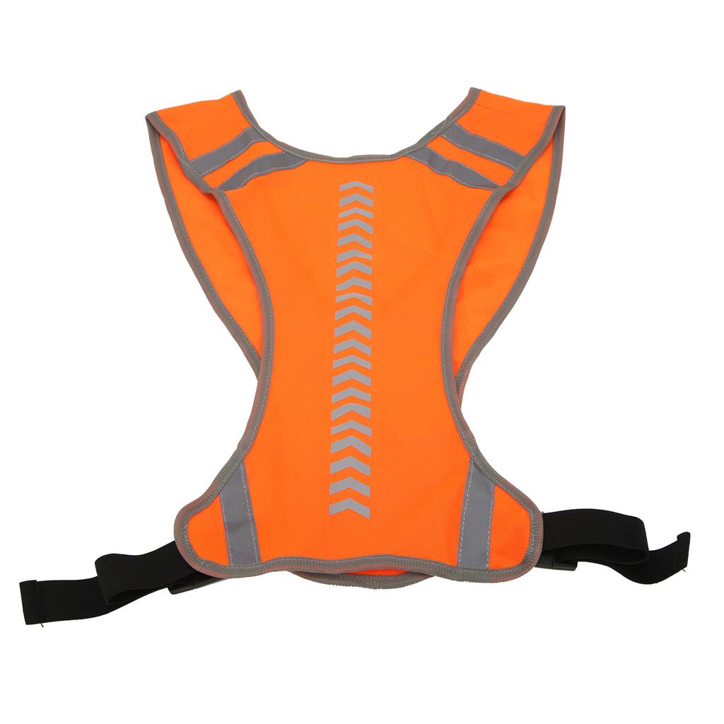 High Visibility Safety Vest Adjustable Reflective Jacket for Running Jogging Walking Cycling