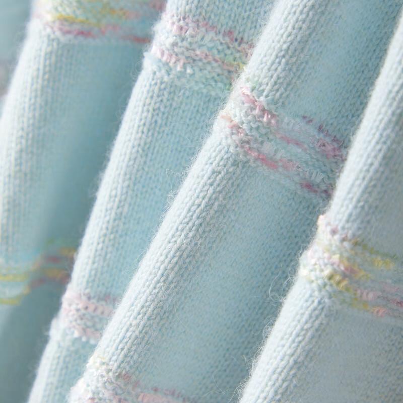 Qiusui Yiren Pearl Button Knit Sweater