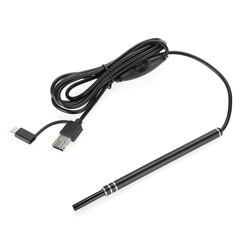 Medizinisches Otoskop Ohrenlöffel Mundhöhle Dentales Endoskop Inspektionsgerät mit LED-Licht