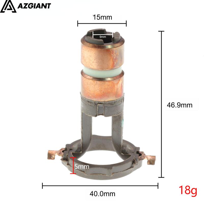 10pc for Hyundai ix35 Cerato Sonata Valeo power Generator Collector Copper Head Slip Ring  (9*15*47mm)