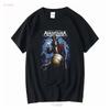 TOBIAS SAMMET S AVANTASIA Moonglow World Tour 2019 Metal Band T Shirt Medium Long or Short Sleeves Vintage Washed Graphic