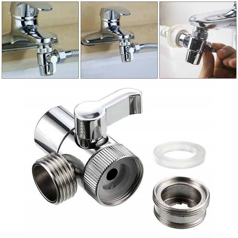 Buy 2in1 Brass Bidet Shower Head Diverter Valve Faucet Spout Taps T
