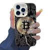Trendy Bitcoin-themed Phone Case for iPhone 13-17, Cross-Border Personalized Design