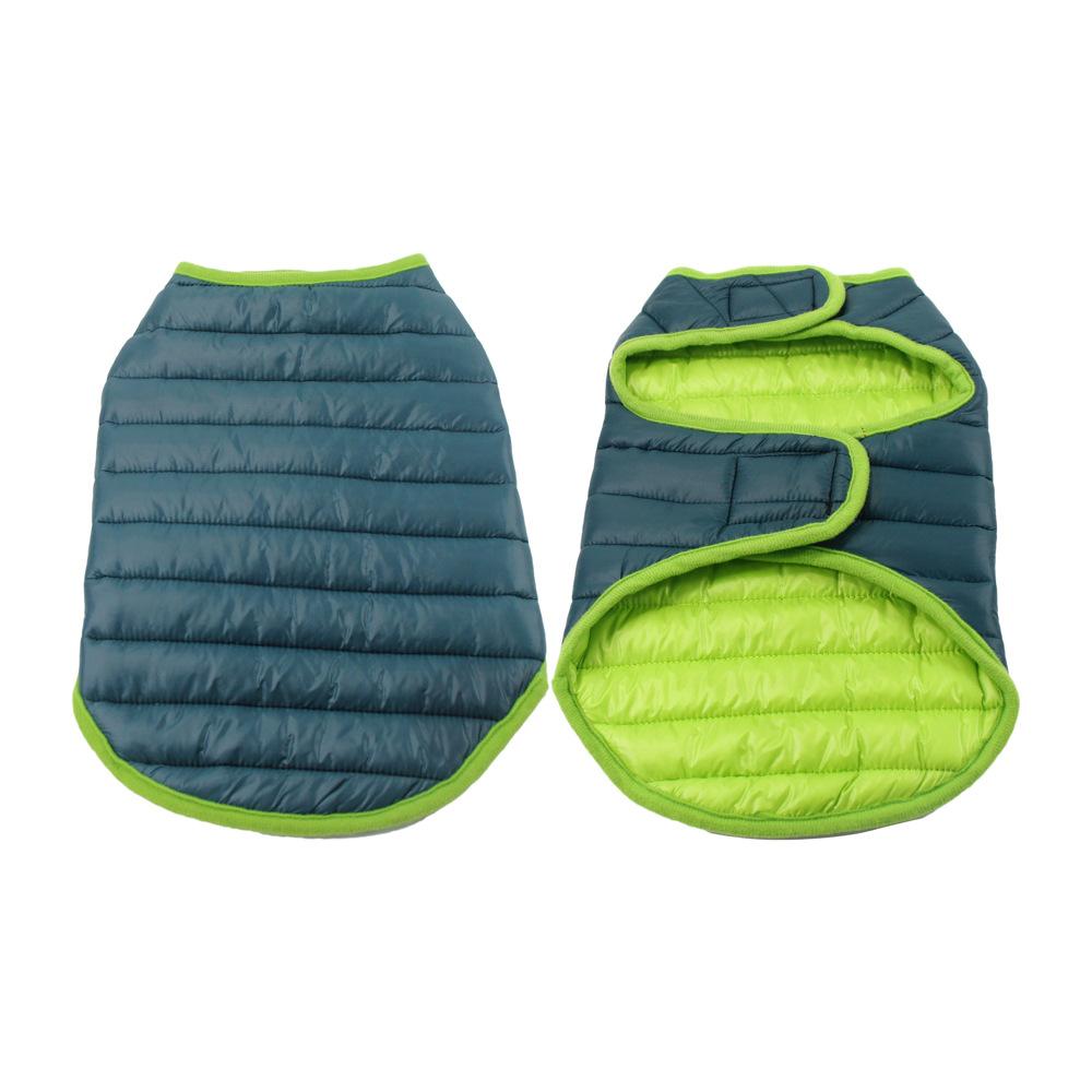 Pet it dog clothes autumn and winter warm and cold Shiba Inu Corgi Golden Retriever medium and large dog pet cotton-padded clothes