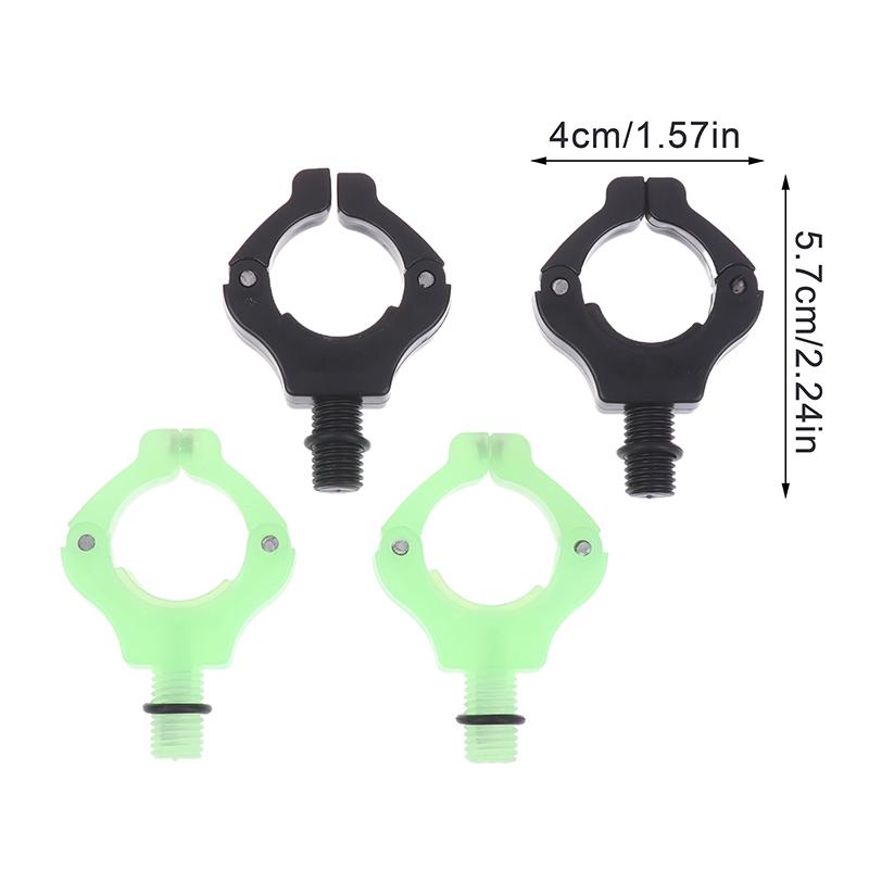 2Pcs/Set Magnet Fishing Pole Butt Gripper Fishing Rod Rest Fishing Rod Pod Holder Fishing Tool Magnetic Bracket Head