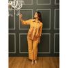 Party Wear Women's Ethnic Kurta Pant Set Indian Designer Top Kurti Cord Set