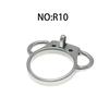 Waistband Chastity Lock - Stainless Steel Hollow Penis Cage