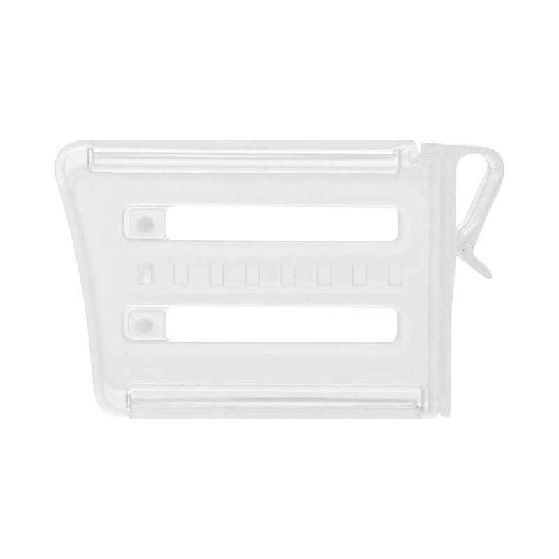 4Pcs Adjustable Refrigerator Divider Board Storage Separator Clip Organizer Extendable Fridge Partition Shelf Separator for Home Kitchen