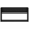 Magazine Shelf Black Oak Effect 60 x 12 x 30 cm Engineered Wood