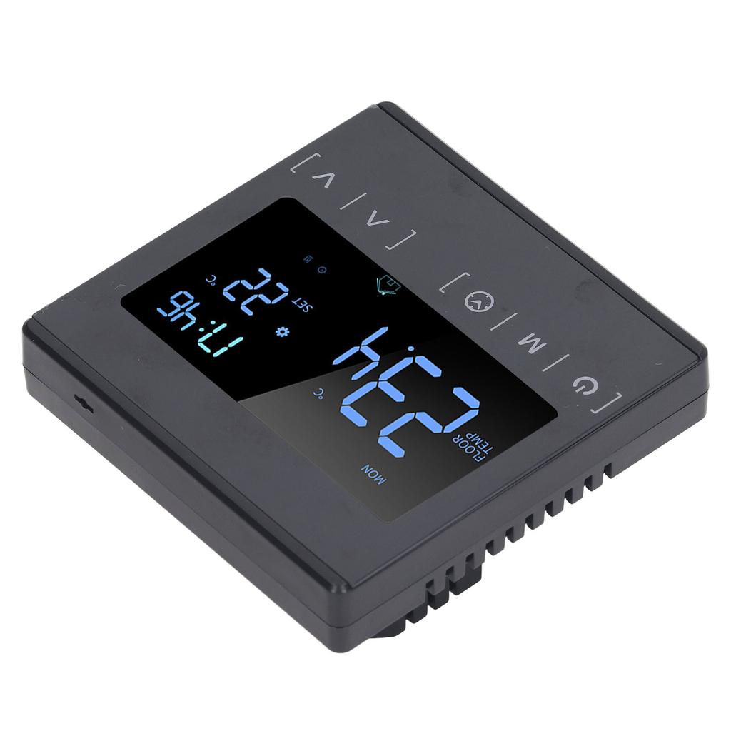 Programmable Digital Thermostat Smart Touch Screen Home Thermostat for Sweat Steaming Room AC85V to 250V