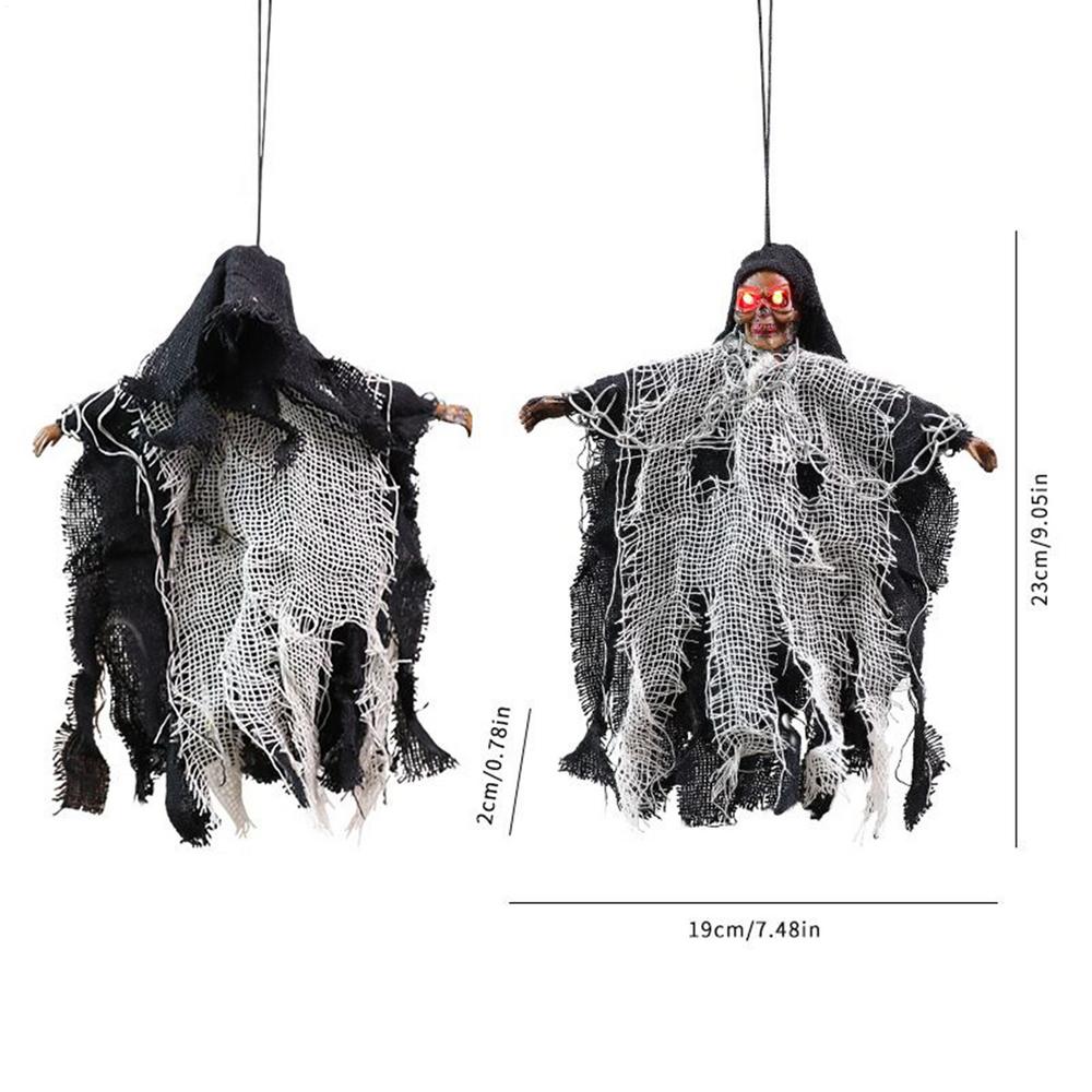 New Halloween Witch Hanging Decoration Ghost House Ceiling Mounted Halloween Scene Arrangement Hanging Witch For Party чёрный
