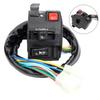 Motorcycle ATV Light Button Far Near Light Switch Horn Button Turn Signal Switch For 22MM Handlebar Motorcycles