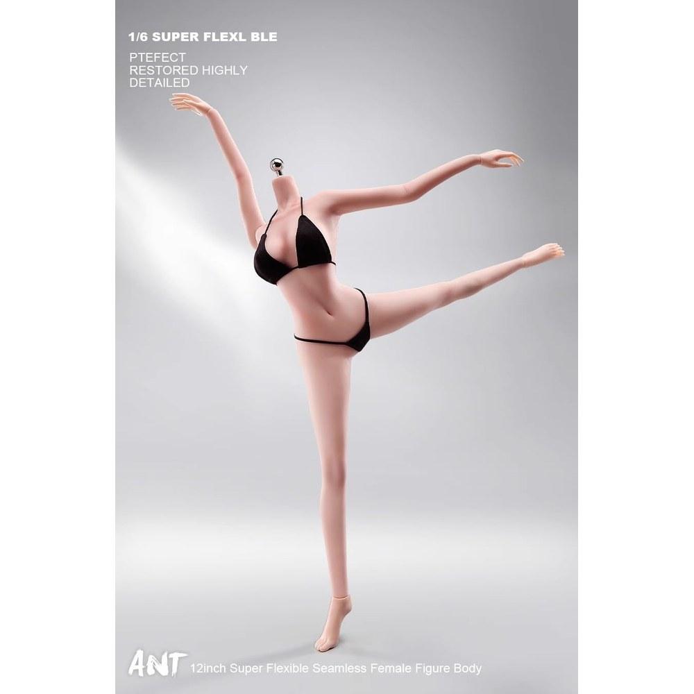 TOYBARJAPAN 1/6 Scale Female Action Figure YCL001 Skin Pearl White Simplified Makeup Seamless Body No Clothes