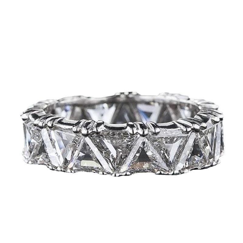 Ladies Luxury Zircon/Glass Rings, Ring Accessories Birthday Gifts Party Jewelry