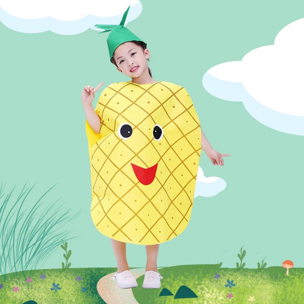 Performance Stage Fruit Veggie Costume Food Performance Suit Children Cosplay Costume  Women