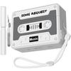 Cassette Tape Case for Airpods Pro 3 New Silicone Headphone Case Cover For Airpods Pro 3 Earbuds Case with Keychain&Cleaning Kit