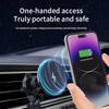 Wireless Charge Stand Air Vent Chip Phone Holder Car Fast Charging for MagSafe Charger For iPhone 17 16 15 14 13 Pro Max Samsung