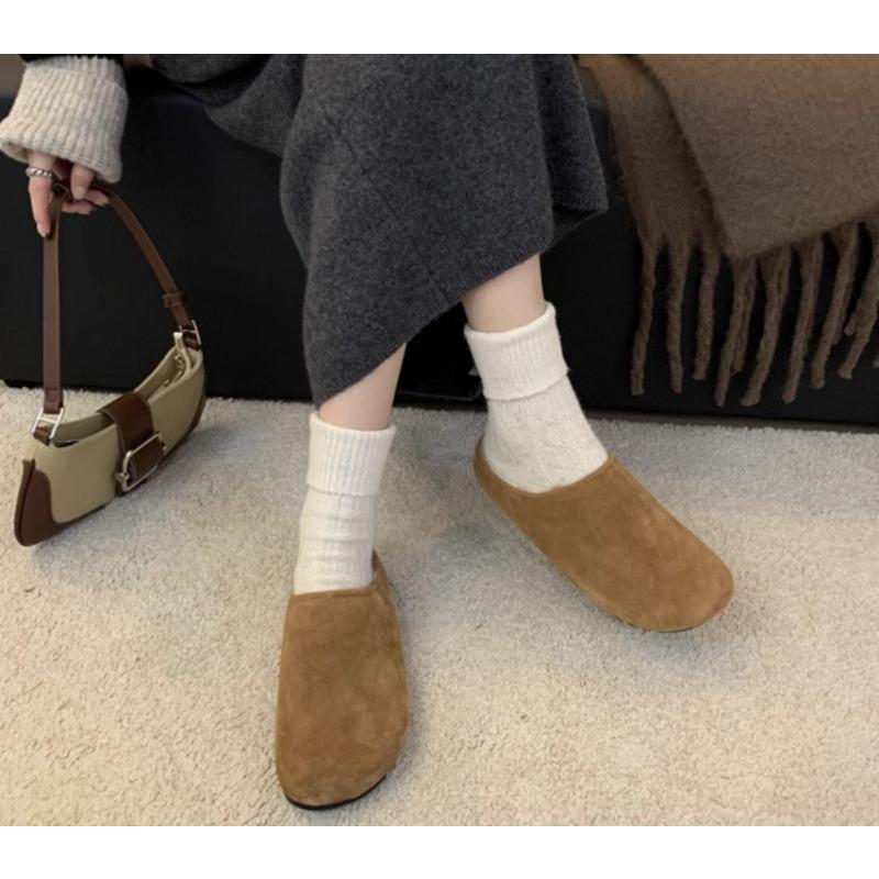 

Large size casual slippers women s winter new velvet thickened home retro slippers women 40 верблюд