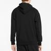Puma Sudadera con capucha de algodón con cordón y estampado de logotipo Unisex Sudadera con capucha Negra 535374-01