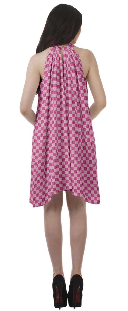 Moomaya Sukienki halter z nadrukiem Kobiety Wysoki dekolt Bez rękawów Tunika Kobiety