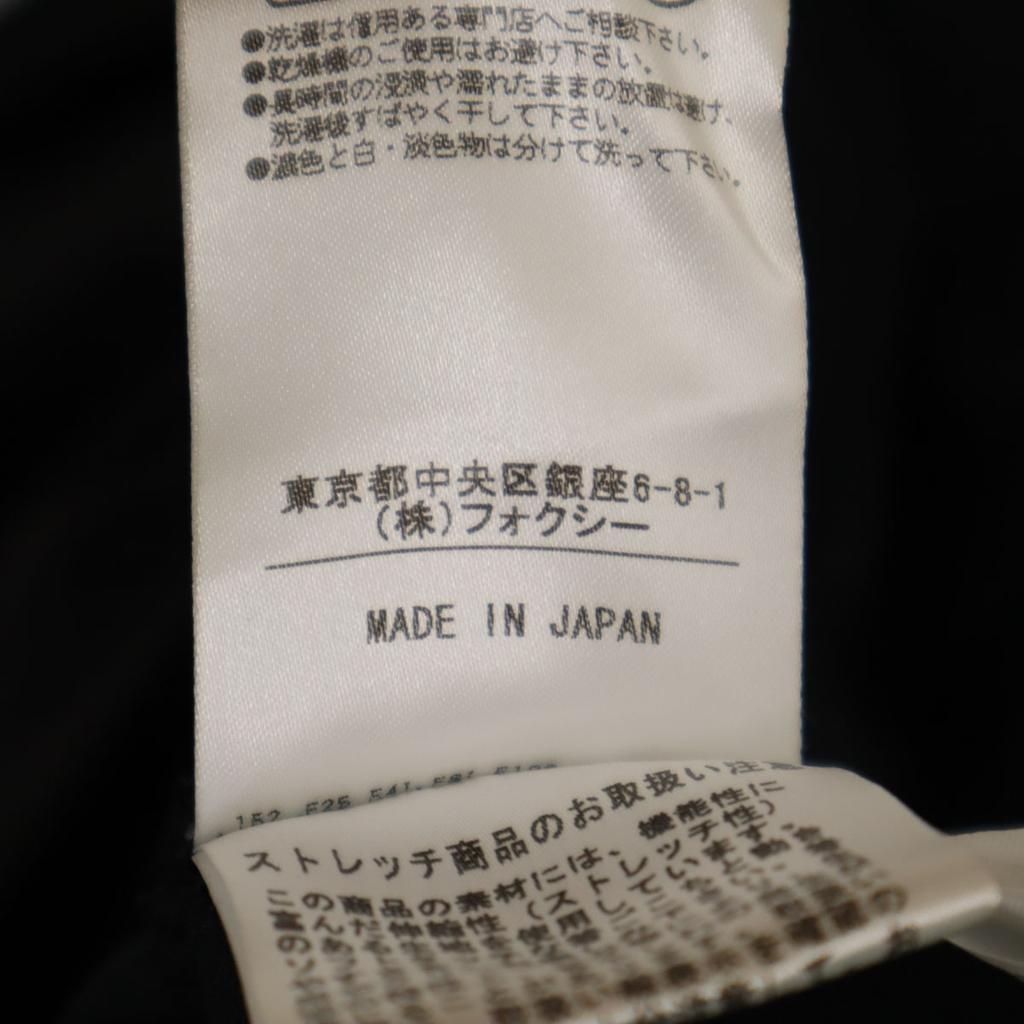 FOXEY NEW YORK made in Japan No sleeve one piece 38 black Women Used
