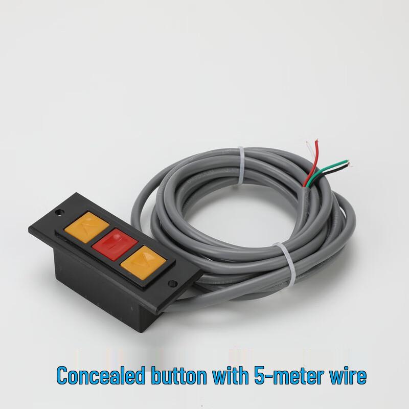 

Zhuochi Concealed Electric Rolling Shutter Door Button Switch CN plug (adapter included)