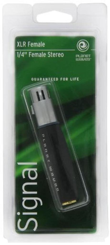 D'Addario PW-P047BB Female XLR To Female Stereo Phone Adapter