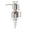 1pc Hand Drücken Edelstahl Hotel Universal Home Küche Seife Dispenser Pumpe