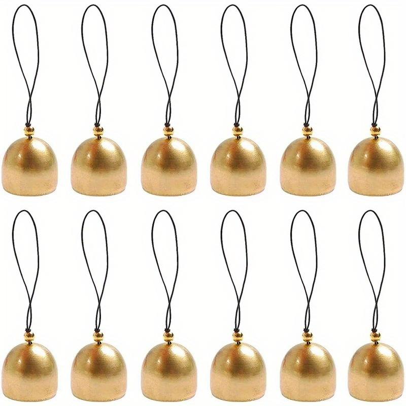 3Pcs DIY Brass Mini Bell for Wind Chime Door Bell Christmas Decorations Accessories Brass Bell