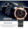 Sanda Men's Korean-Style Fashion Watch with Milanese Mesh Band - Waterproof Quartz