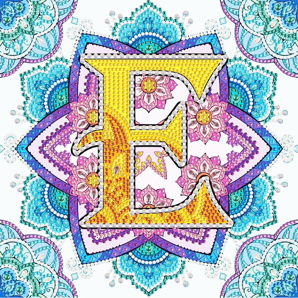 5D DIY Diamond Painting Capital Letters Diamond Embroidery Painting Full Round Diamond Mosaic DIY Rhinestones Home Decor Gift