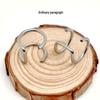 U-shaped Double Circle Ear Clips | C-shaped No-Piercing Earrings | Lip Ring Jewelry | New Style