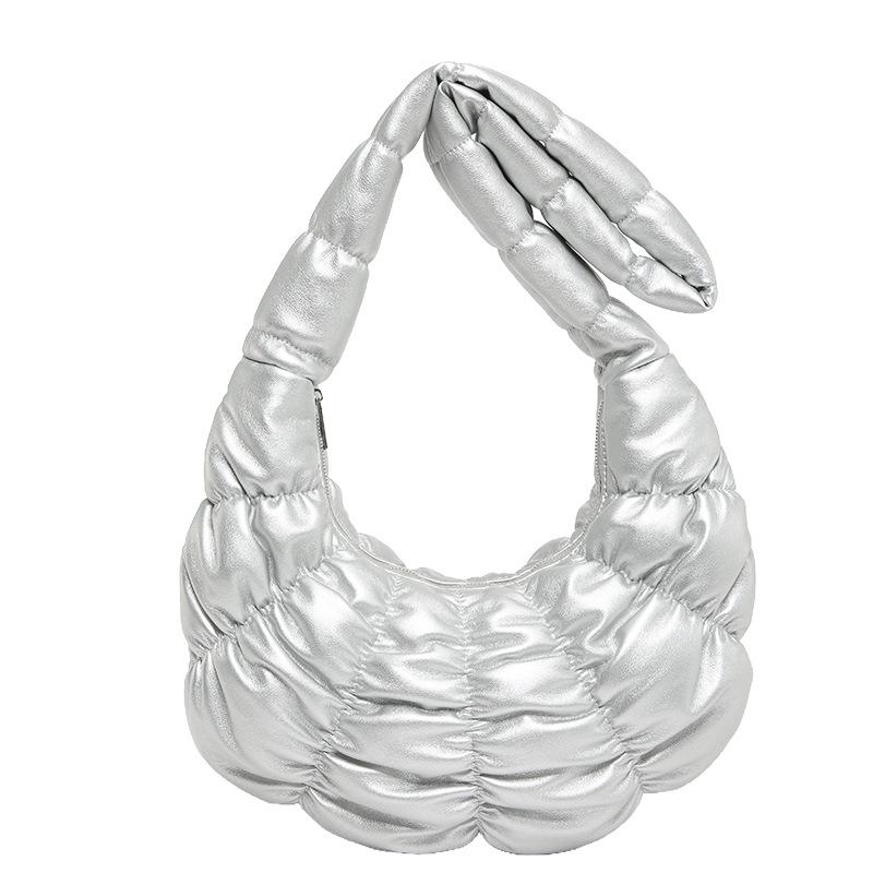 Women's Pleated Crossbody Bag