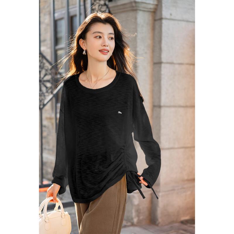 Mocana Loose Fit Dopamine Long Sleeve Knit Top
