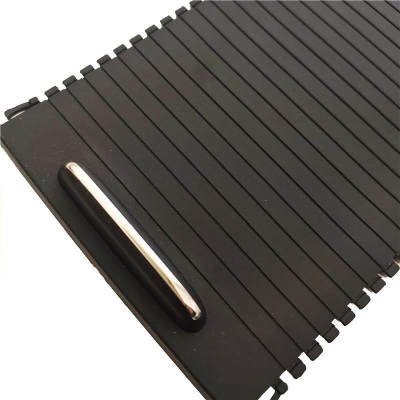 Car Inner Indoor Centre Console Roller Blind Cover Water Cup Zipper Lid For Mercedes Benz C Calss W204 S204 E Class W212