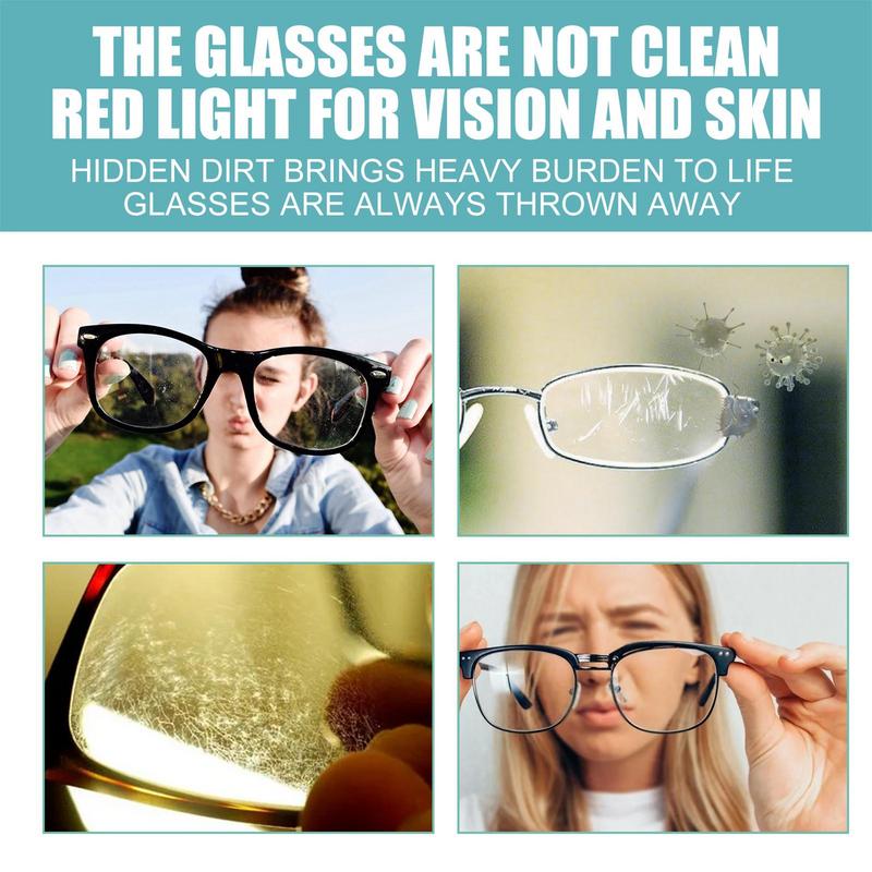 Glasses Cleaner 100ml Eyeglass Scratch Removing Spray Repair Dirt Oil Removal Spray For Screen Optical Equipment Free Sunglasses