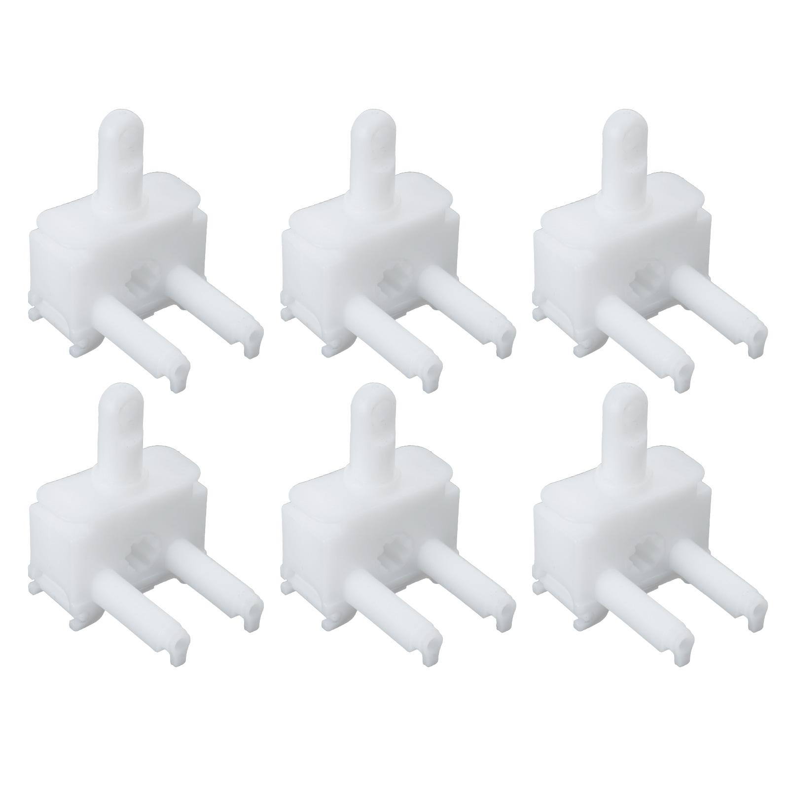 

Ремонтные белые стержни управления вертикальными жалюзи, запасная часть для оконных жалюзи для гостиной и спальни, 6/8/10 шт. A