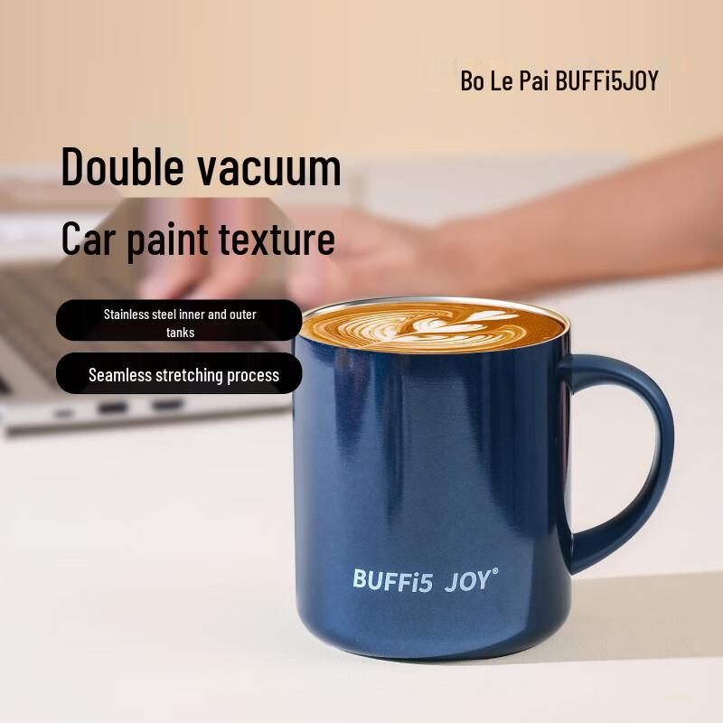 BUFFI5 JOY Double-Layer Stainless Steel Insulated Mug