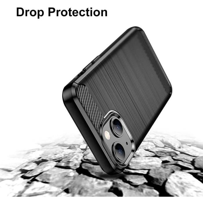 Coque tpu noir pour iphone 13 mini (5.4'')