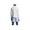 On Logo Stand Collar Zip Lg Sleeve T-Shirt Men Tops White 1ME10600296