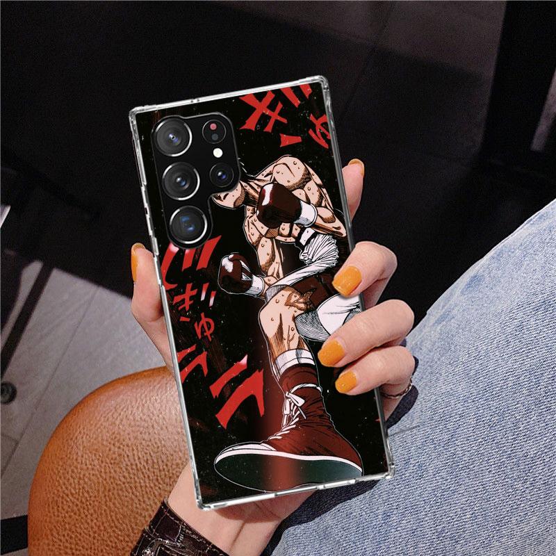 

Hajime No Ippo Comics Phnoe Case for Samsung Galaxy S26 S25 Edge S23 S24 Ultra S22 Plus S21 S20 FE Unique Cover Soft Coque Galax Samsung S25