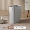 ZISIZ Slim Open-Top Trash Can for Narrow Spaces