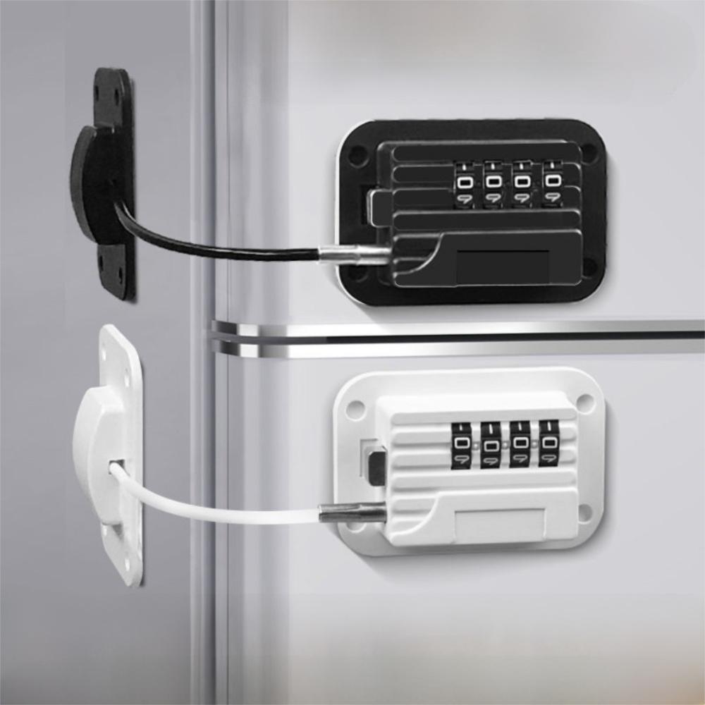 Klemmschutz Hand Kühlschranktür Zahlenschloss Verstellbares Schrankschloss Babysicherheitsschloss