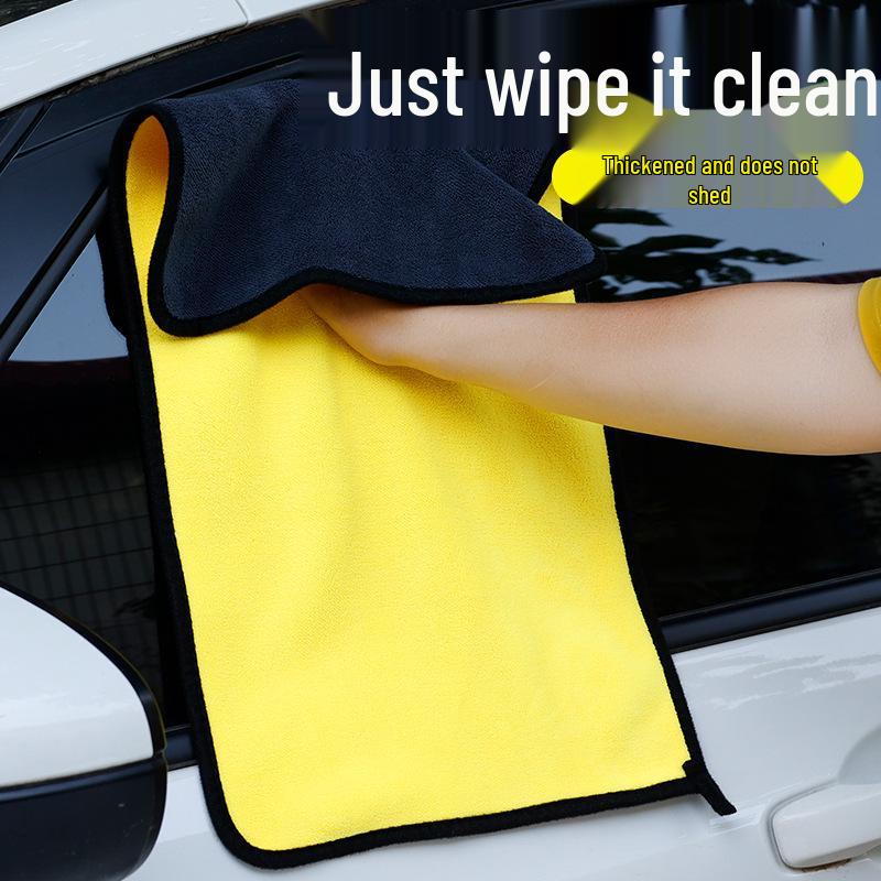 Lint-Free Absorbent Car Washing Towel for Glass and General Use